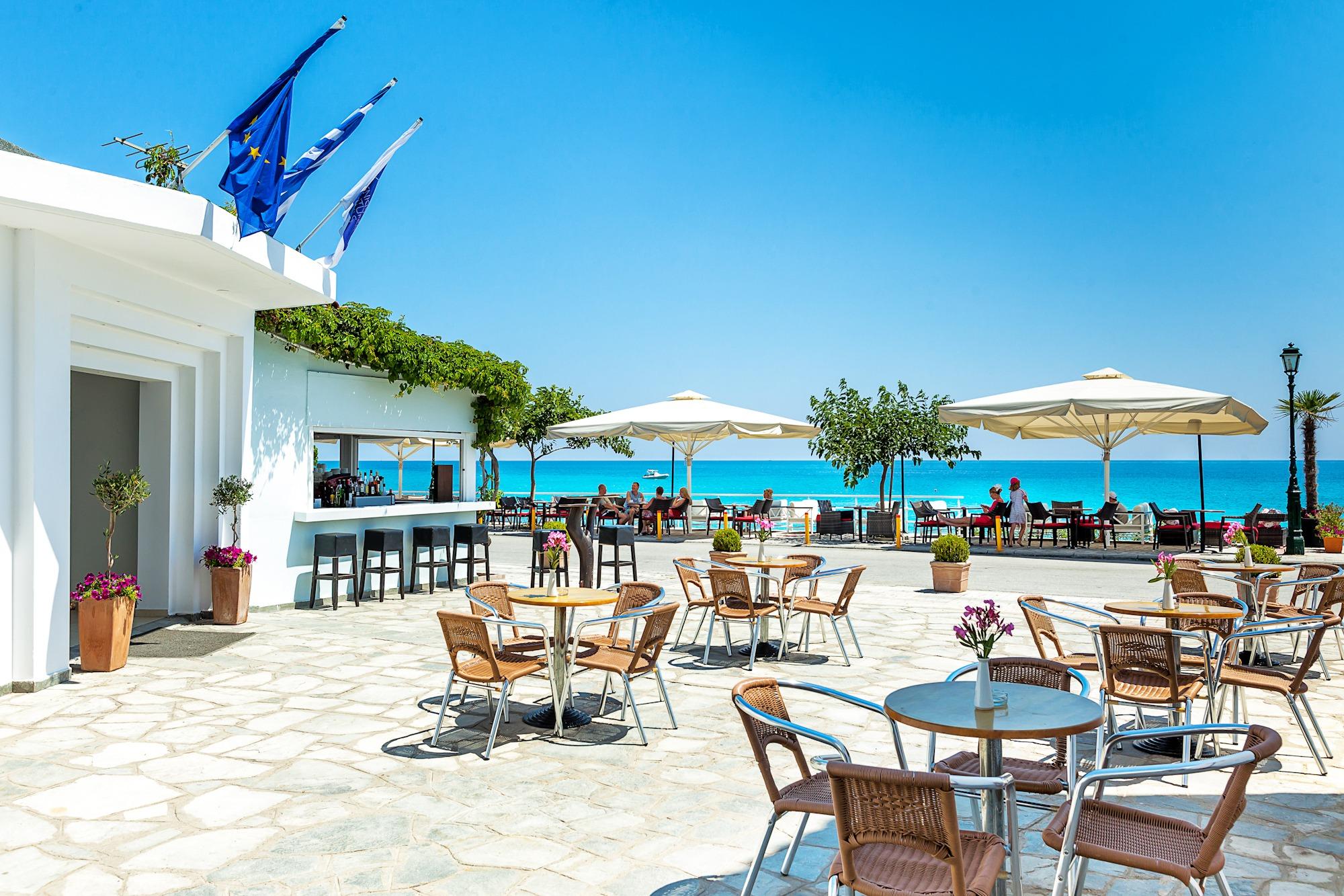 Xenios Dolphin Beach Hotel Poszídi Kültér fotó