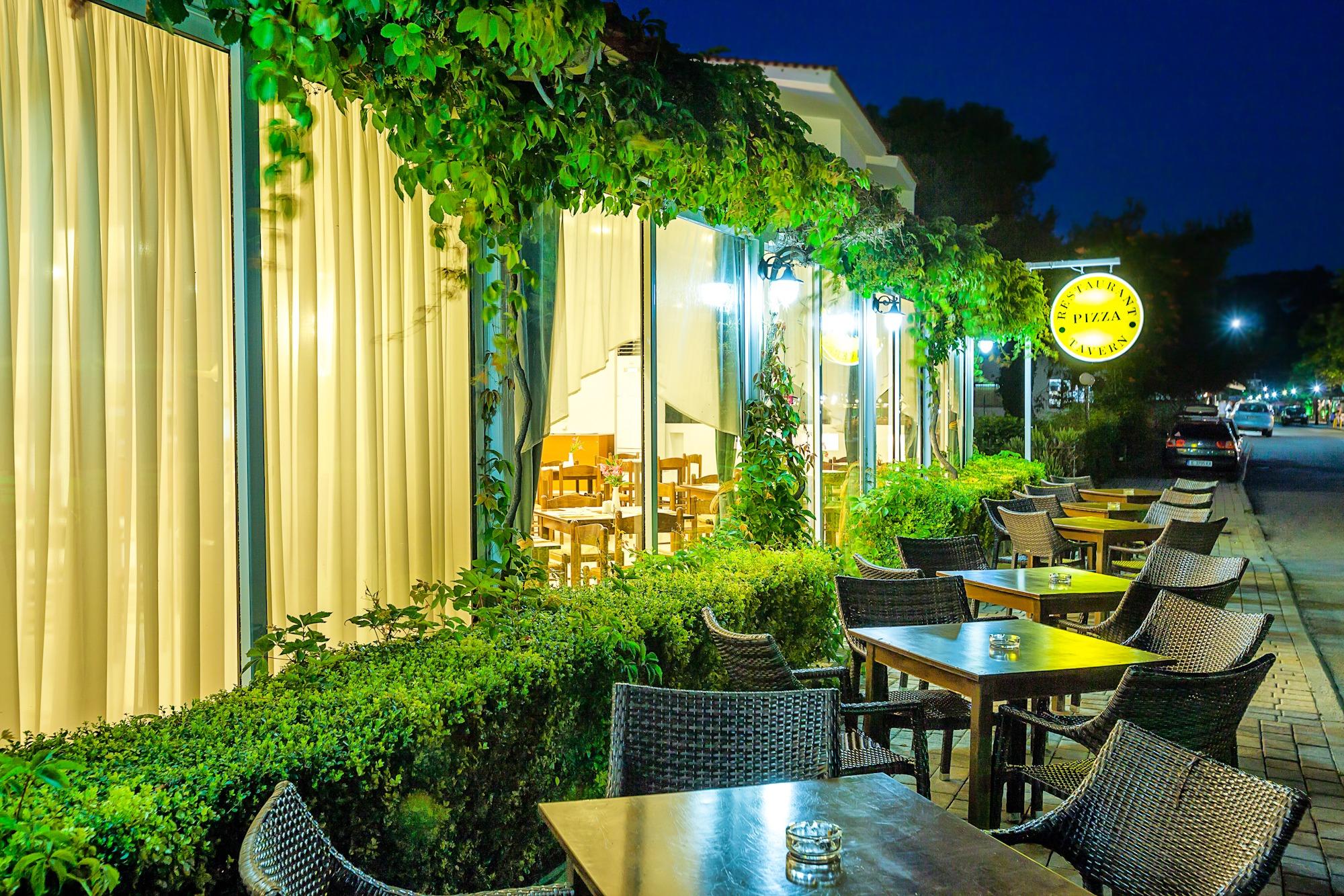 Xenios Dolphin Beach Hotel Poszídi Kültér fotó