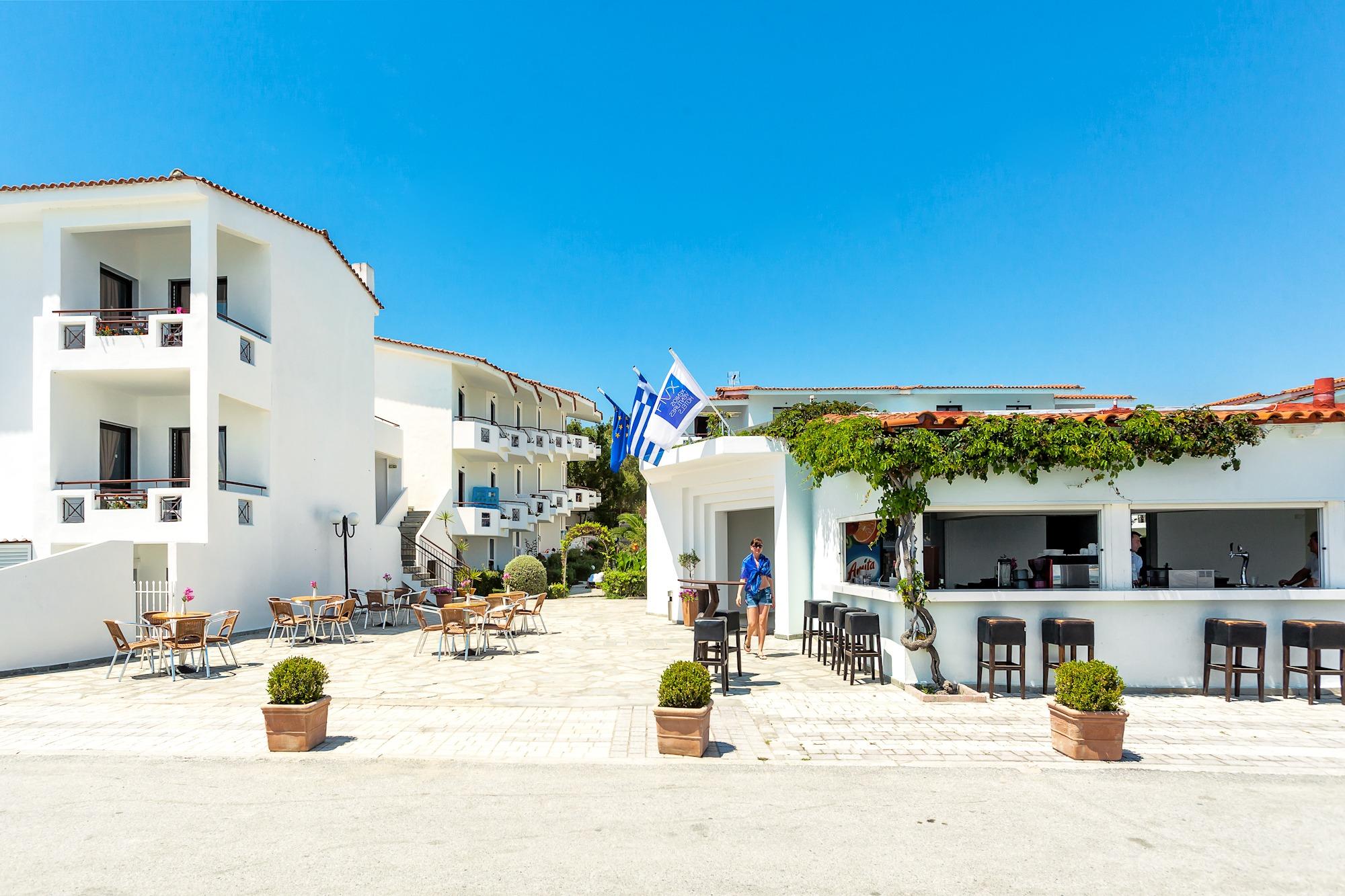 Xenios Dolphin Beach Hotel Poszídi Kültér fotó