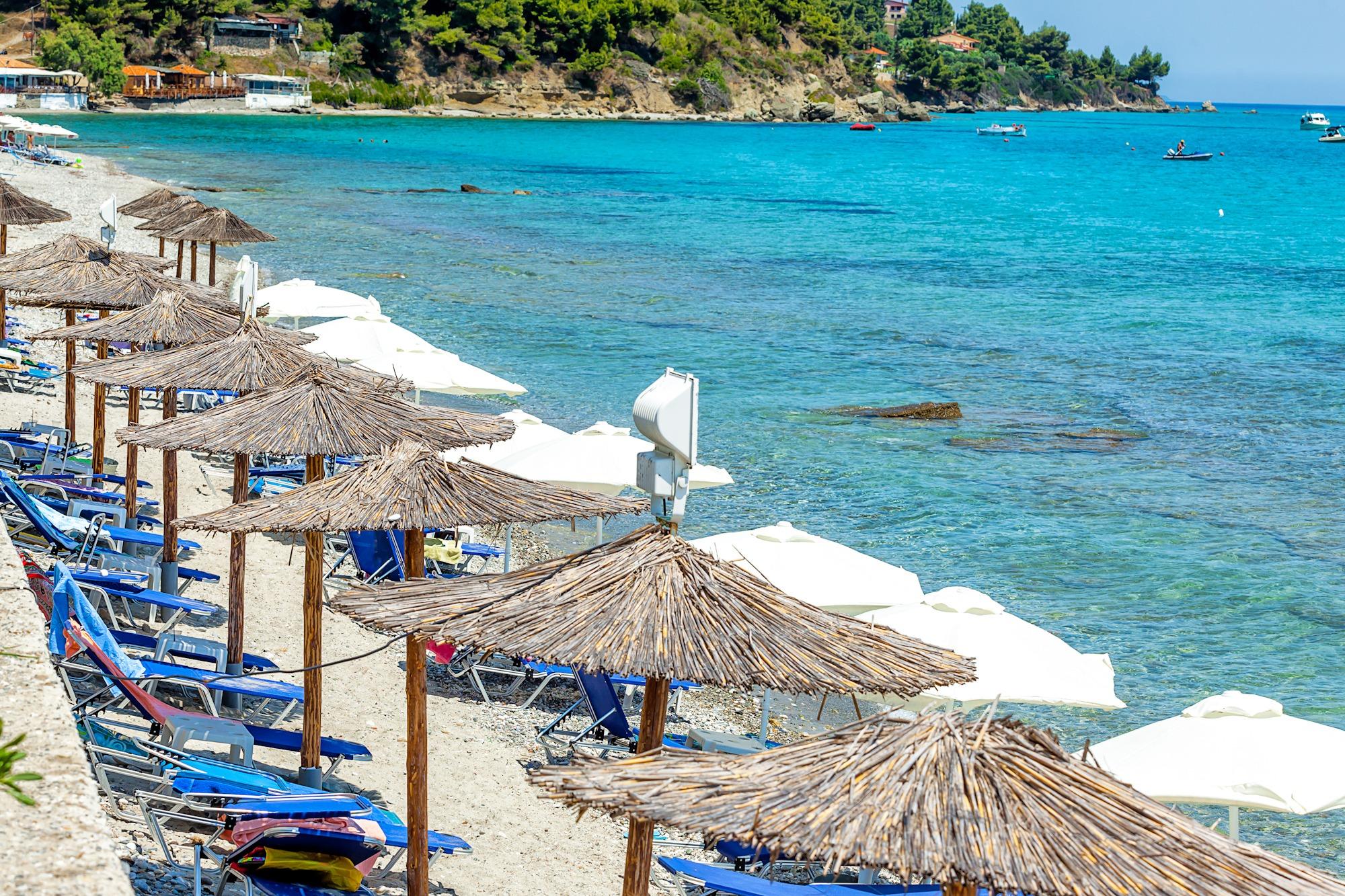Xenios Dolphin Beach Hotel Poszídi Kültér fotó