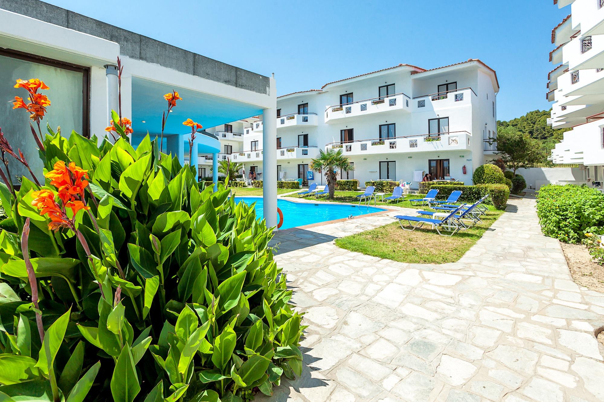 Xenios Dolphin Beach Hotel Poszídi Kültér fotó