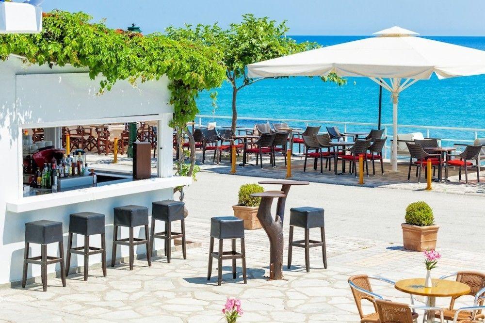Xenios Dolphin Beach Hotel Poszídi Kültér fotó
