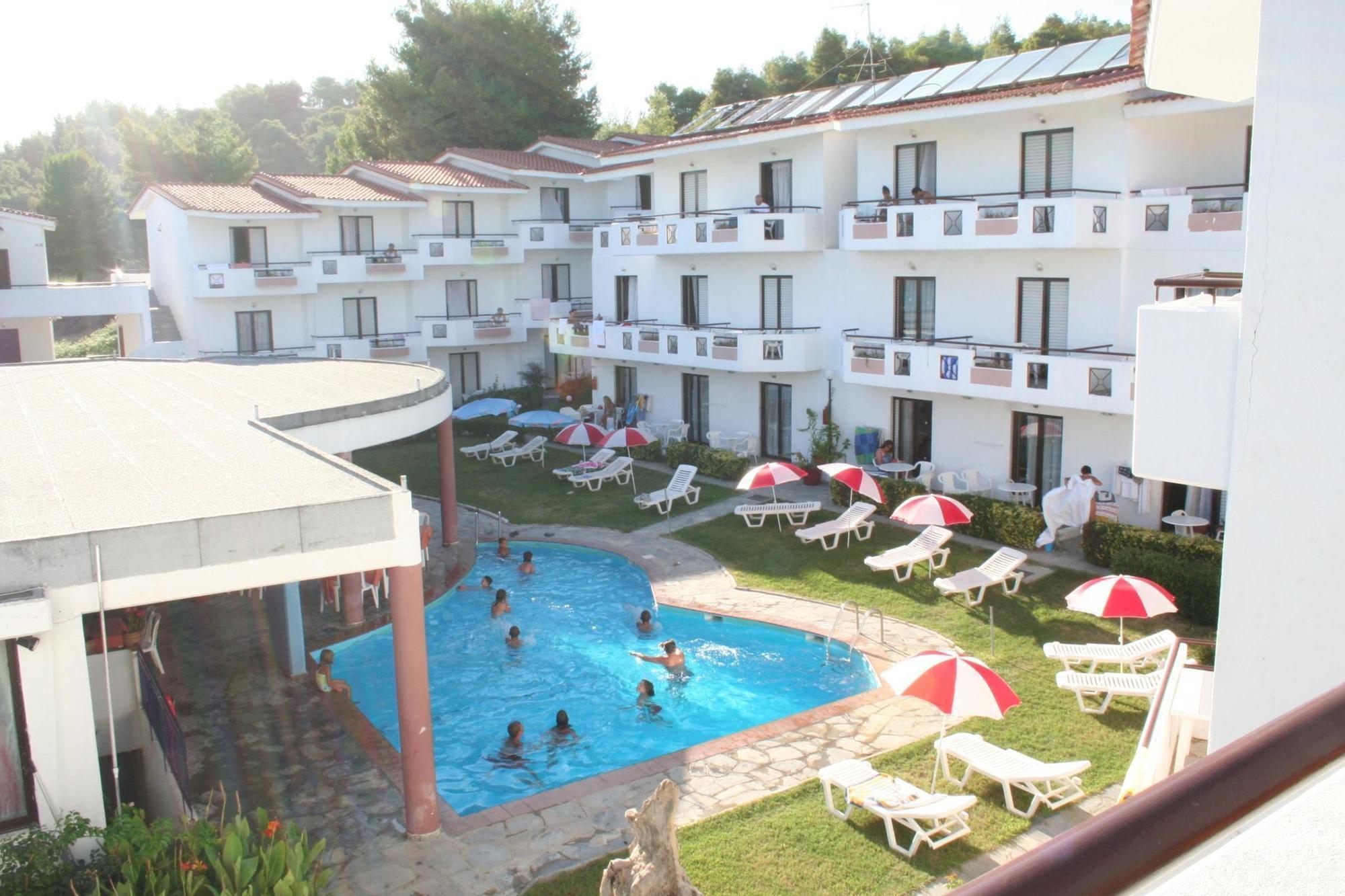 Xenios Dolphin Beach Hotel Poszídi Kültér fotó